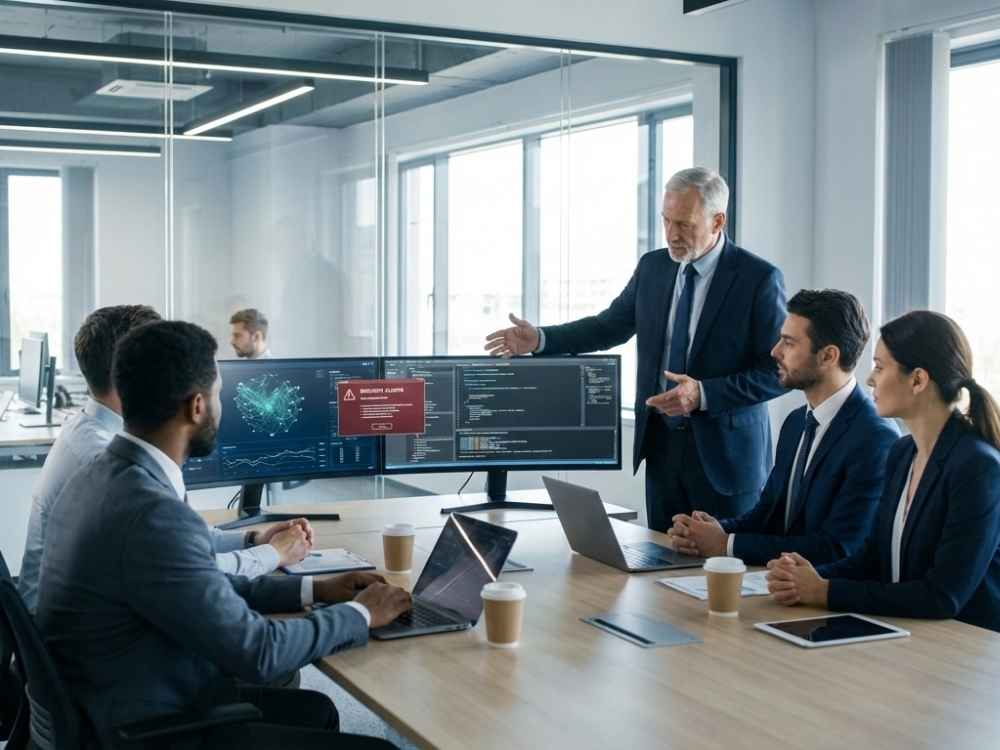 IT and cybersecurity solutions protecting enterprise systems and data